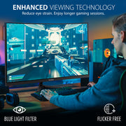 ViewSonic VX3218-PC-MHD 32-Inch Curved Gaming Monitor, Full HD 1080p, 180Hz Refresh Rate, 1ms Response Time, AMD FreeSync Premium, HDMI and DisplayPort