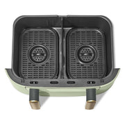Beautiful 19090 9QT TriZone Air Fryer, Sage Green
