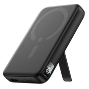 Breezio Magnetic Wireless Portable Charger, 12000mAh Power Bank, Fast Charging with 15W Wireless, 20W USB-C PD, 22.5W Quick Charge, Black, W16