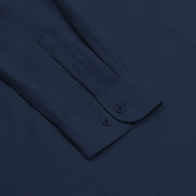 Gents Bliss Mens Dress Shirt, Long Sleeve, Button Down Collar, Regular Fit, Blue, Casual Oxford Top with Pocket