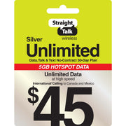Straight Talk Prepaid Phone Service Card, Unlimited Calls Texts Data, Digital Delivery, ST 35 Card