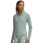Under Armour 1389789-349-Md Motion Half-Zip Pullover - Silica Green/Hydro Green - M