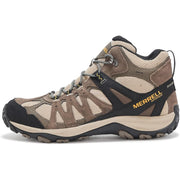 Merrell J037143z Accentor 3 Mid Vent Waterproof Hiking Boots for Men - Boulder/Old Gold - 8.5M