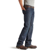Ariat Flame-Resistant M4 Relaxed Basic Boot-Cut Jeans for Men - Shale - 35x34