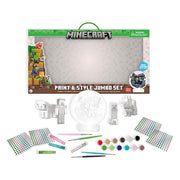 Minecraft Paint and Style Jumbo Set - 5 Figurines