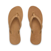 Reef Ojai Classic Slim Women's Sandal, Starfish, Leather Upper and Lining, Rubber Sole, Size 8, CJ8309