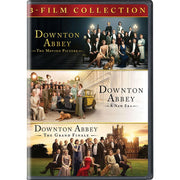 Downton Abbey 3-Film Collection DVD Set, Drama Trilogy, English SDH French Spanish Subtitles, Dolby Digital 5.1 Audio, 371 Minutes, 3 Discs