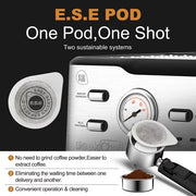 Geek Chef I88ZXX200430142 Espresso Machine 20 Bar Fast Heating Automatic Cappuccino Coffee Maker with Temperature Dial, GCF20BT