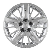 Coast to Coast Automotive Hubcaps, 18 Inch Chrome Plated Plastic, 5 Split Spoke, Set of 4, IWC47218C