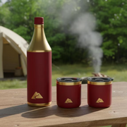 Ozark Trail 3-Piece Bottle Combo, Red