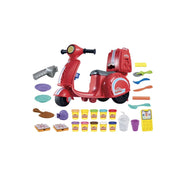 Hasbro F88035L0 Play-Doh Pizza Delivery Kids Scooter Playset, Red