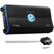 Planet Audio PL40001D Pulse 4000 Watt, 1 Ohm Stable Class D Monoblock Car Amplifier with Remote
