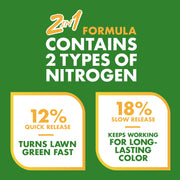 Spectracide Lawn Fertilizer 30-0-0 Liquid, 2-in-1 Nitrogen Formula, Ready-to-Spray, 32 oz, Covers 5,000 sq ft, HG-97456