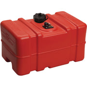 Scepter 8668 12-Gallon Rectangular Portable Fuel Tank, Red