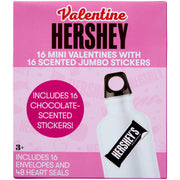 Hershey's Chocolate Valentine Kiddie Cards, Multi-Color, 16 Count