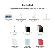 Cricut Joy 2 Die-Cutting Machine Starter Bundle, Blue, 4.5 in Cutting Width, Corded Electric, 2013573