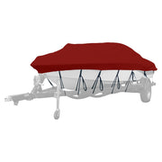 Westland Select Fit Boat Cover for Aluminum V-Hull Fishing Boats - 14'6''-15'5'' - Burgundy