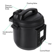 CHEF iQ Multi-Function Smart Cooker w/ 10 Functions and Built-in Scale, Black