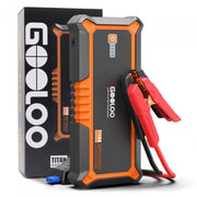 GOOLOO GP4000 Jump Starter, 4000A Peak Car Starter, 12V Lithium Jump Box, Auto Battery Booster Pack, Orange