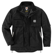 Carhartt Yukon Extremes Loose Fit Insulated Coat for Men - Black - L