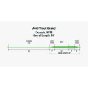 RIO Avid Trout Grand Fly Line - 5
