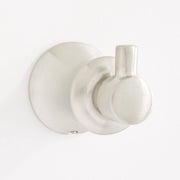 Signature Hardware 446867 Pendleton Single Robe Hook - Brushed Nickle