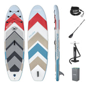 Bestway 6532VE Hydro Force Solara Inflatable Stand-Up Paddleboard Set, 10-ft