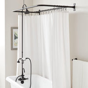 Signature Hardware 479746 Gooseneck Shower Conversion Kit with 4-11/16