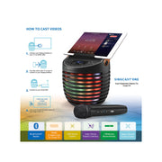 Singing Machine SMC2020 SingCast One Karaoke System - Black