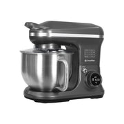 Mr IRONSTONE Electric Stand Mixer, 10-Speed, 300W Motor, 5.2L Stainless Steel Bowl, Tilt-Head Design with Dough Hook, Beater, Whisk, Dark Gray