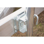 Dutton-Lainson 1500 lb Trailer Tongue Jack, Swivel, 8 in Polypropylene Wheel, Zinc-Plated Finish, 10 in Travel, 22800