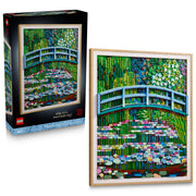 LEGO Art Claude Monet Bridge Over a Pond of Water Lilies Building Set for Adults 3,179 Pieces Multicolor 6589597