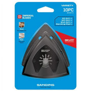 Imperial Blades IBOTSPV-10 One Fit Sanding Pad & Paper Variety