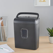 Pen & Gear C223-A Tabletop 6-Sheet Micro-Cut Paper Shredder, Black