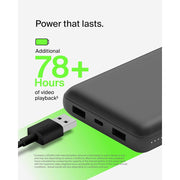 Belkin BPB012 20000mAh USB-C Power Bank, Black