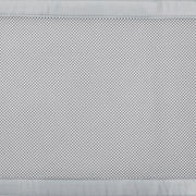 HALO Breathable Mesh Liner for Full-Size Cribs, Classic 3mm Mesh with A.C.T. Air Channel Technology, Gray, Covers 3 or 4 Sides
