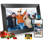 Aursear FX-9 10.1inch Electric Digital Photo Frames HD IPS Touch Screen, Black