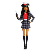 Mattel JBJ47 Barbie Signature Doll, Clueless Dionne Collectible with Black-and-White Plaid Suit, Top Hat, & Cell Phone Accessory