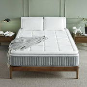 H DIGLANT HOME 12 Inch Cooling Gel Memory Foam Hybrid Mattress with Pocket Spring Mattress in a Box for Cool Sleep