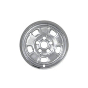 CCI IMPOSTOR Automotive Hubcaps, 17 Inch 5 Slotted Spoke Chrome-Plated Snap-On Wheel Covers Set of 4 IWCIMP88X
