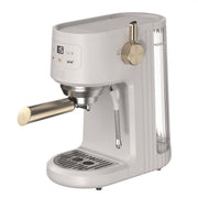 Thyme & Table Barista Mini Espresso Machine, 15-Bar Pressure, Built-In Steam Wand, Eucalyptus Green, TT2248R-ECOM
