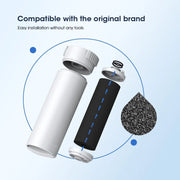 GLACIER FRESH GF-XWF-N XWFE Water Filter, 3 Pack(with Chip)