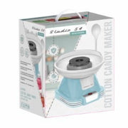 Studio 54 Retro Cotton Candy Maker with 5 Floss Sugar Jars, 50 Paper Cones, 400W Motor, Easy Cleanup, Durable Pink Design MS01254_PNK-AZ