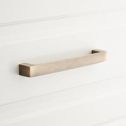 7 BRASS CABINET PULL ANTIQUE BRASS