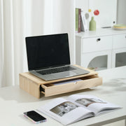 Pen+Gear KK25BTOR37 Wooden Monitor Stand, Combines the Functions of Holding Computers and Storing Items