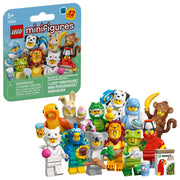 LEGO Minifigures Animal Series 28 Collectible Toy with 12 Surprise Animal Characters and Accessories, Ages 5 and Up, 71051