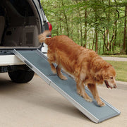 Solvit 62320 Deluxe XL Telescoping Pet Ramp Grey High-traction 20 inches wide