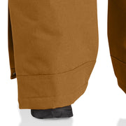 Carhartt Firm Duck Loose-Fit Insulated Bib Overalls for Men - Carhartt Brown - M - Tall