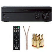 Sony STRDH190 2-Ch Stereo Receiver With Phono Inputs and Bluetooth Bundle, Black
