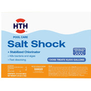 HTH Salt Shock Fast Dissolving Pool Chemical, 3.75 lb, 5 Pack, Compatible with Salt Chlorine Generators, 52047